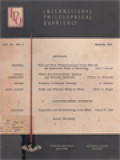 International Philosophical Quarterly