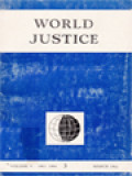 World Justice/Justice Dans Le Monde