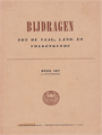 Image of Bijdragen Tot De Taal-, Land-En Volkenkunde - Deel 127 1e Aflevering