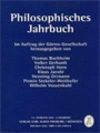 Image of Philosophisches Jahrbuch - 111. Jahrgang 2004. 2. Halbband