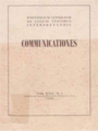 Image of Communicationes - Vol. XXII, No. 1 - 1990