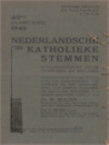 Nederlandsche Katholieke Stemmen - 40ste Jaargang 1940