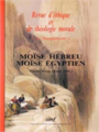 Image of Revue D'éthique Et De Théologie Morale - N° 201 Moïse Hébreu/Egyptien