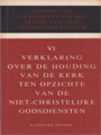 Image of Verklaring Over De Houding Van De Kerk Ten Opzichte Van De Niet-Christelijke Godsdiensten (VI)