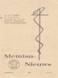 Memisa-Nieuws. Medische Editie - Jaargang 34, No. M 3 - 1968