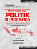 Minoritas Dan Politik Di Indonesia: Eksistensi Dan Peran Minoritas Dalam Dinamika Politik Di NKRI (32) / Dimas Satyawardhana, Ignasius Budiono, Mathias Jebaru Adon (Editor); Minoritas Dan Politik Indonesia Dari Sudut Pandang HAM (63-68)