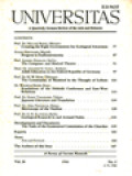 Universitas: A Quarterly German Review Of The Arts And Sciences, Vol. 28, No. 2, 1986