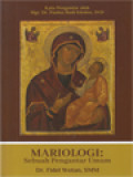 Mariologi: Sebuah Pengantar Umum