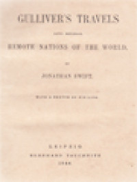 Image of Gulliver's Travels Into Several Remote Nations Of The World
