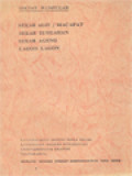 Diktat Kumpulan: Sekar Alit/Macapat, Sekar Tengahan, Sekar Ageng, Lagon-Lagon