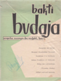 Image of Bakti Budaja (Kumpulan Karangan Dari Madjalah Basis)