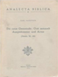 Image of Die Neue Gemeinde: Gott Sammelt Ausgestossene Und Arme (Jesaja 56-66) Die Botschaft Des Tritojesaia-Buches Literar-, Form-, Gattungskritisch Und Redaktionsgeschichtlich Untersucht