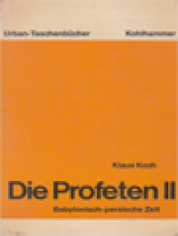 Image of Die Profeten II: Babylonisch-Persische Zeit