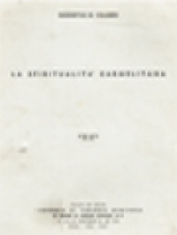 Image of La Spiritualita' Carmelitana: Estratto Dal Volume, Compendio Di Teologia Spirituale, In Onore Di Jordan Aumenn, O. P.