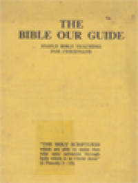 Image of The Bible Our Guide: Simple Bible Teaching For Christian
