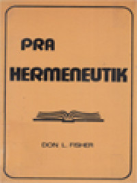 Image of Pra Hermeneutik