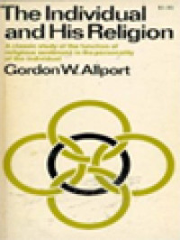Image of The Individual And His Religion: A Psychological Interpretation