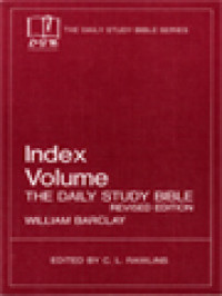 Image of Index Volume The Daily Study Bible