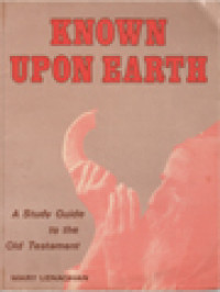 Image of Known Upon Earth: A Study Guide To The Old Testament