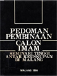 Image of Pedoman Pembinaan Calon Imam: Seminari Tinggi Antar Keuskupan Di Malang