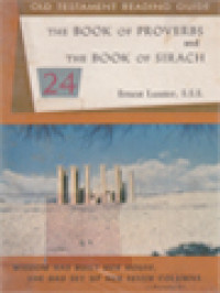 Image of Old Testament Reading Guide 24: The Book Of Proverbs And The Book Of Sirach