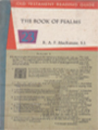 Image of Old Testament Reading Guide 23: The Book Of Psalms