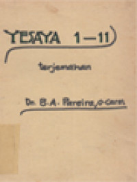 Image of Yesaya 1-11 (Terjemahan)