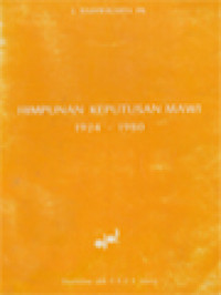 Image of Himpunan Keputusan MAWI 1924-1980