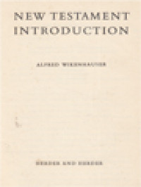 Image of New Testament Introduction