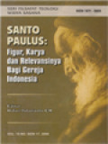 Santo Paulus: Figur, Karya Dan Relevansinya Bagi Gereja Indonesia (17) / Rafael Isharianto (Editor); Pembedaan Roh Dalam Ajaran Santo Paulus (86-94)