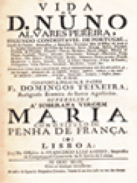 Image of Vida de D. Nuno Álvares Pereira