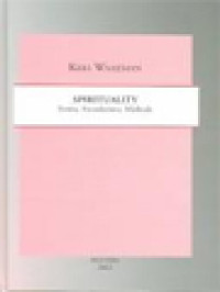 Image of Spirituality: Forms, Foundations, Methods