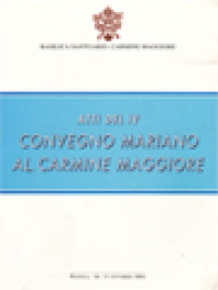 Image of Atti Del IV Convegno Mariano Al Carmine Maggiore: Pietà Popolare E Liturgia
