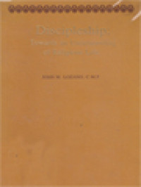 Image of Discipleship: Towards An Understanding Of Religious Life