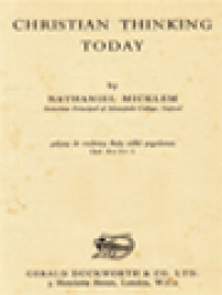 Image of Christian Thinking Today