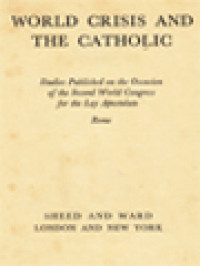 Image of World Crisis And The Catholic