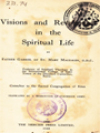 Image of Visions And Revelations In The Spiritual Life