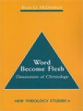 Word Become Flesh: Dimensions Of Christology