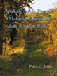 Image of Sudahkah Anda Benar-Benar Dilahirkan Kembali Dari Air Dan Roh?