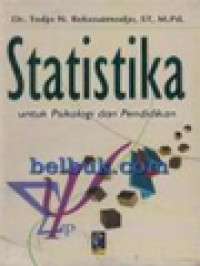 Image of Statistika Untuk Psikologi Dan Pendidikan