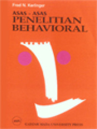Image of Asas-Asas Penelitian Behavioral