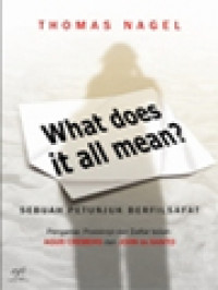 Image of What Does It All Mean? Sebuah Petunjuk Berfilsafat