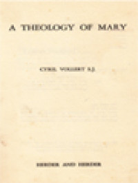 Image of A Theology Of Mary
