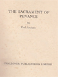 Image of The Sacrament Of Penance