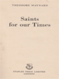 Image of Saints For Our Times