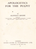 Apologetics For The Pulpit