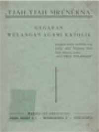 Image of Tjah-Tjah Mrènèkna: Gegaran Wulangan Agami Katolik
