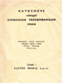 Image of Katechese Sebagai Bimbingan Perkembangan Iman