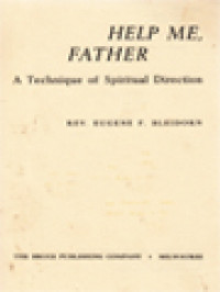 Image of Help Me, Father: A Technique Of Spiritual Direction