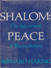 Image of Shalom: Peace (The Sacrament Of Reconciliation)